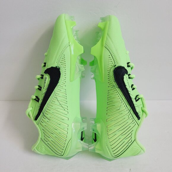 NEW Nike Vapor Edge 360 VC Football Cleats FQ8764-300 Size 8 Lime Blast Black